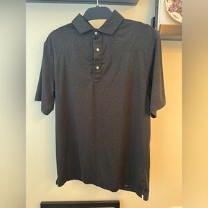 Iron Oak Black Patterned Shirt